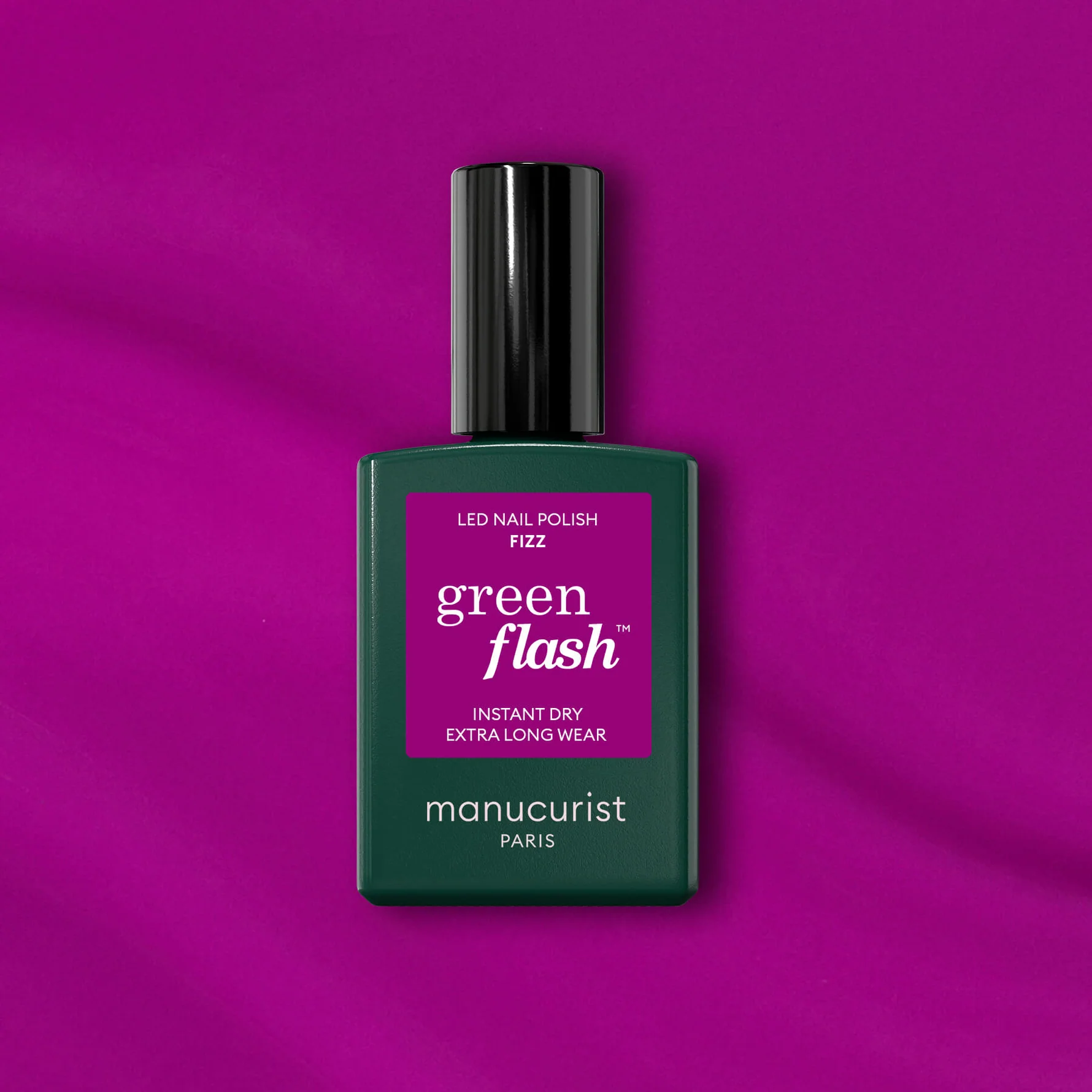 Vernis Green Flash semi-permanent - Fizz