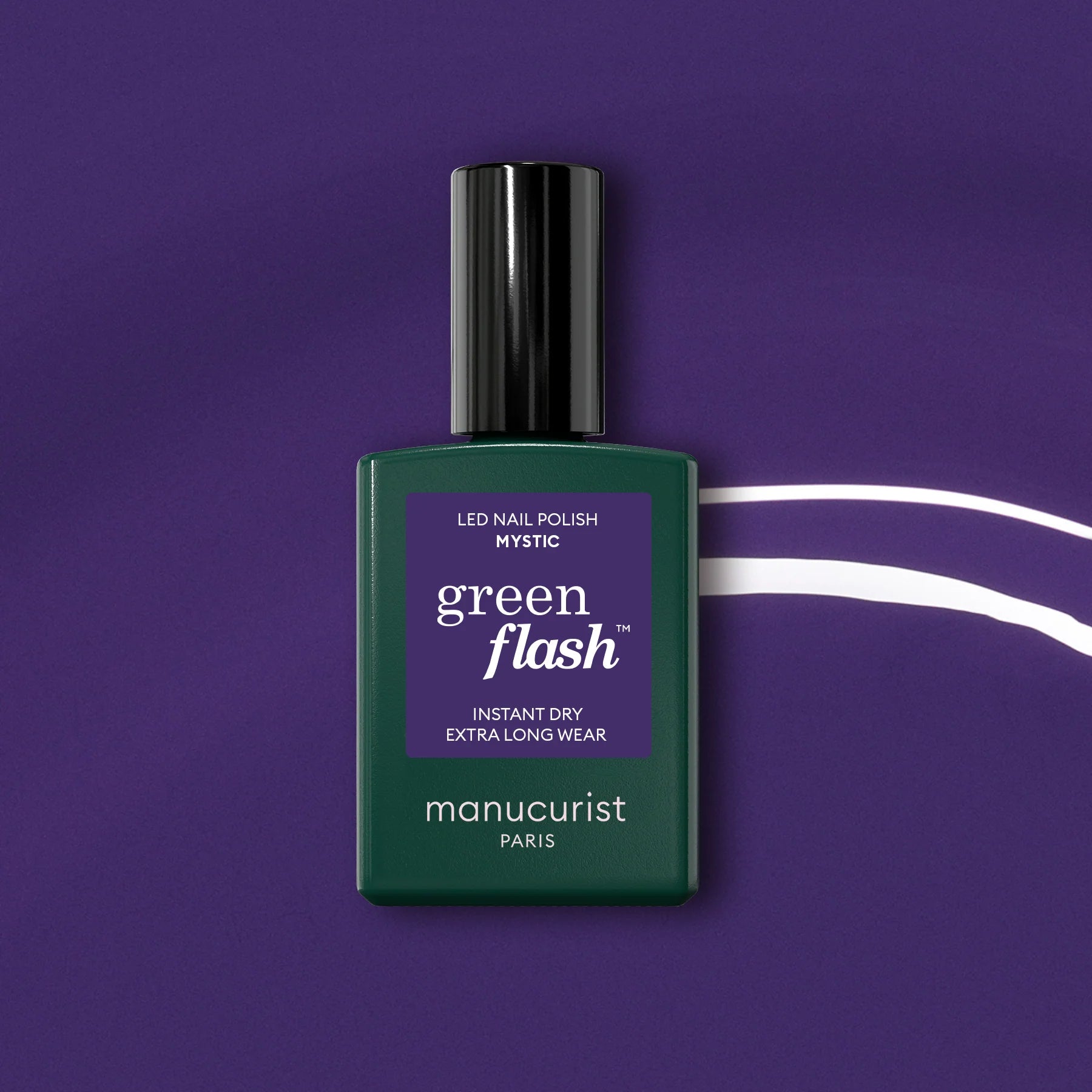 Vernis Green Flash semi-permanent - Mystic