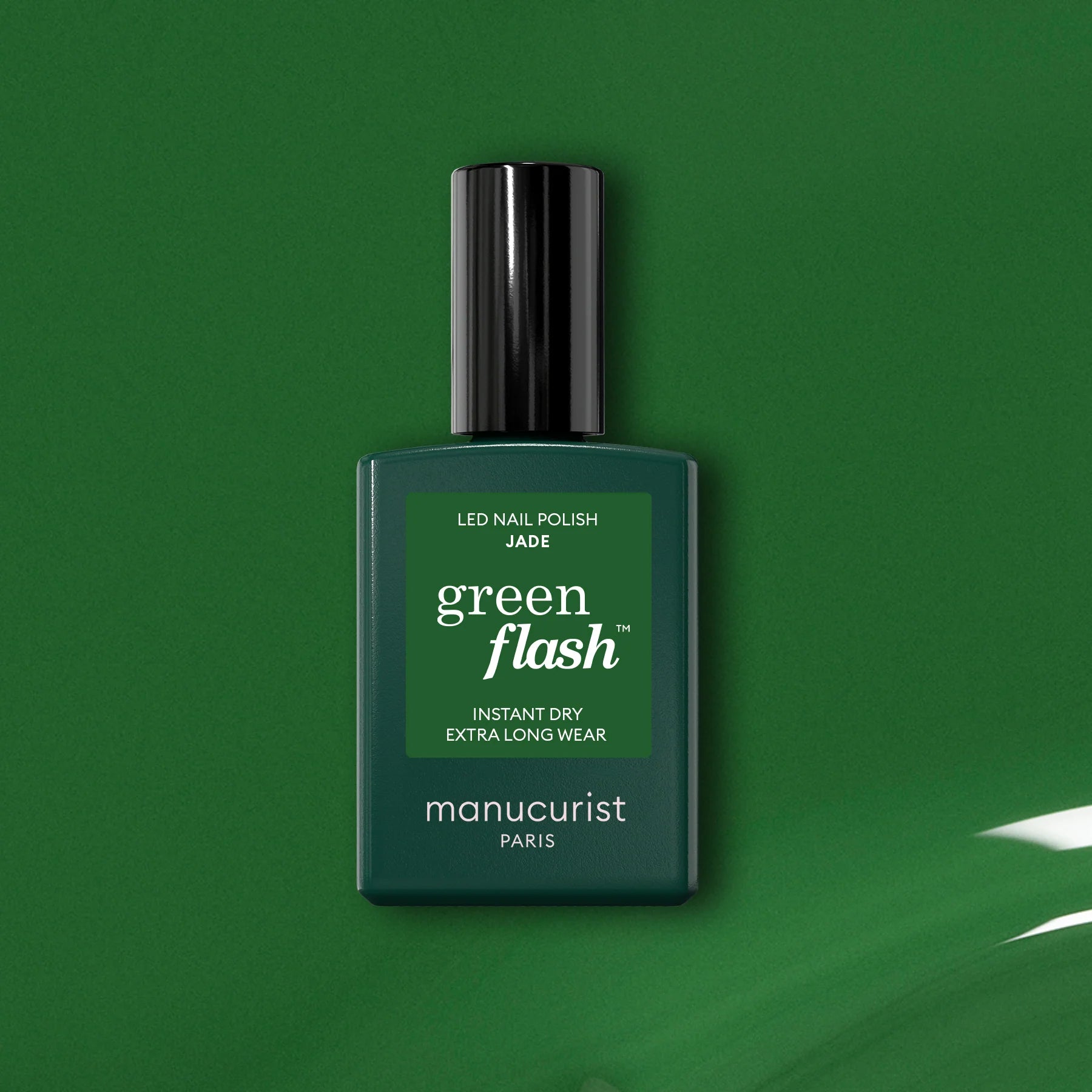 Vernis Green Flash semi-permanent - Jade