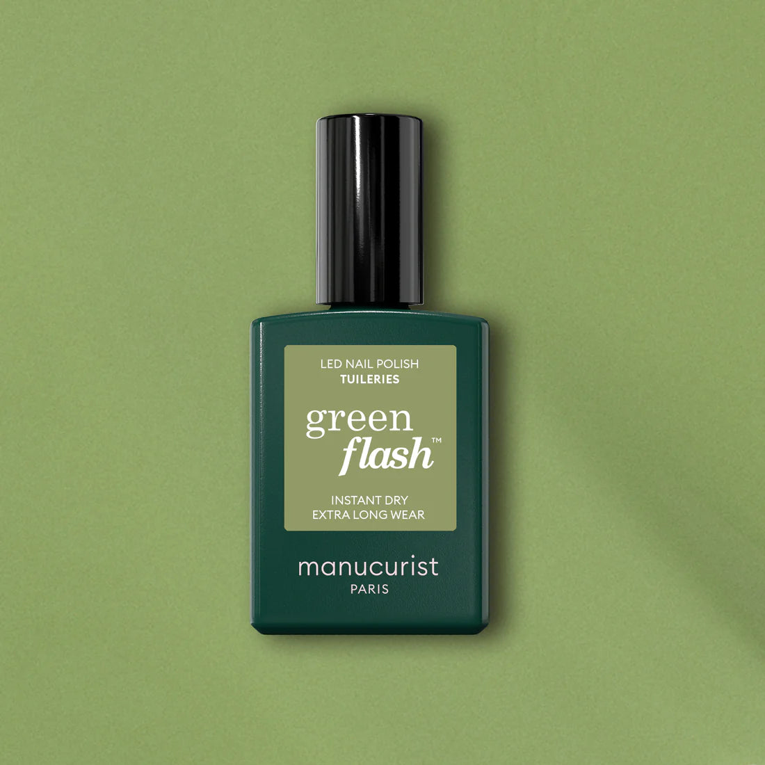 Vernis Green Flash semi-permanent - Tuileries