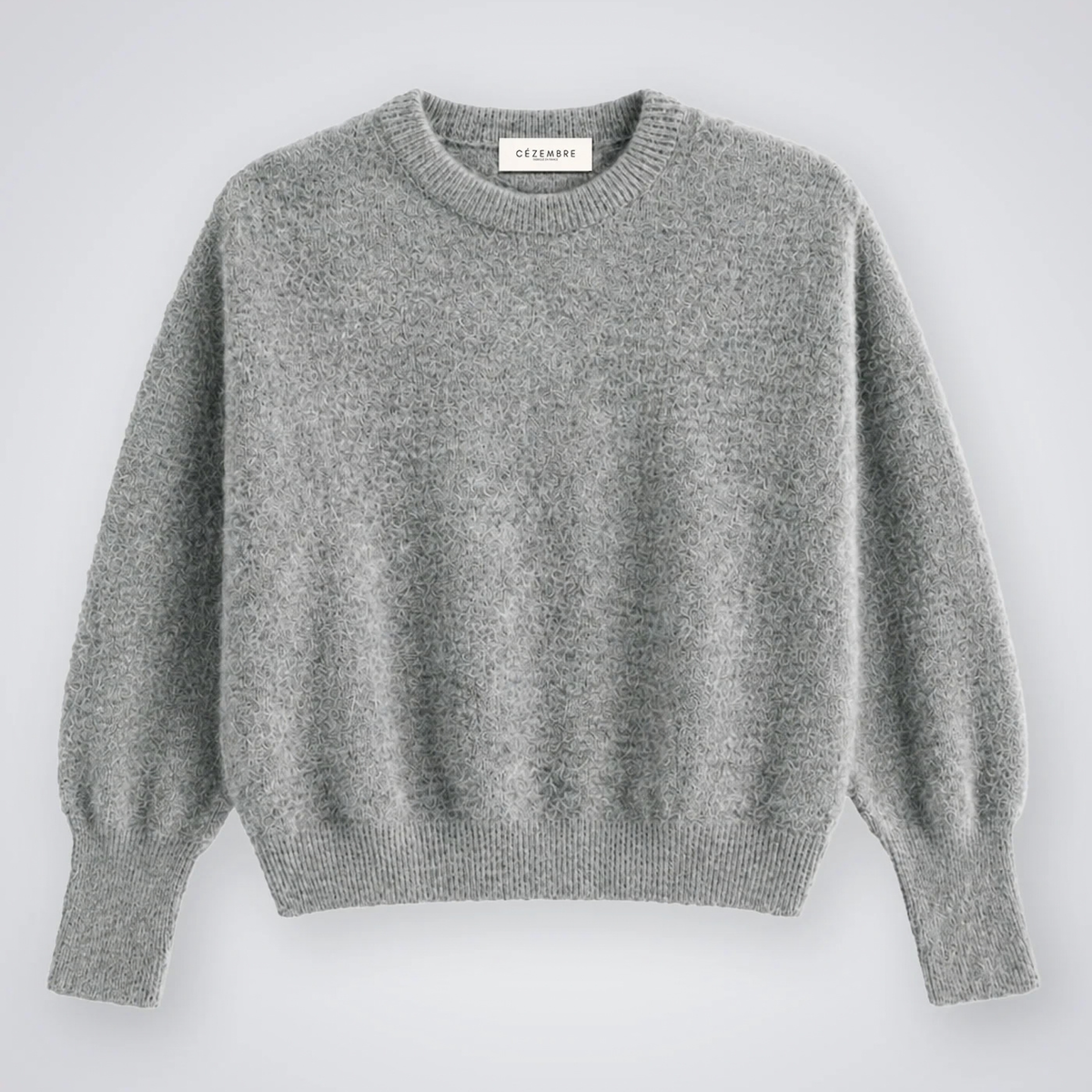 Pull Agathe – Alpaga et laine mérinos