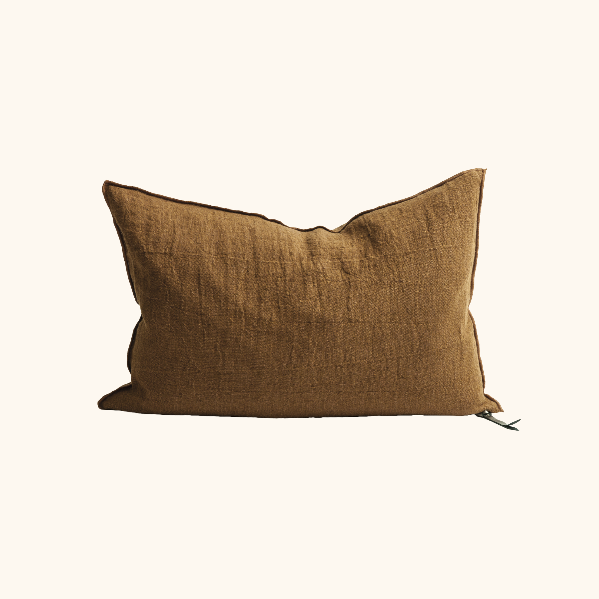 Coussin vice versa - Crépon de lin lavé