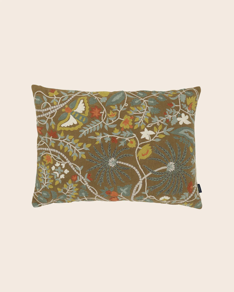 Coussin Papilio brodé