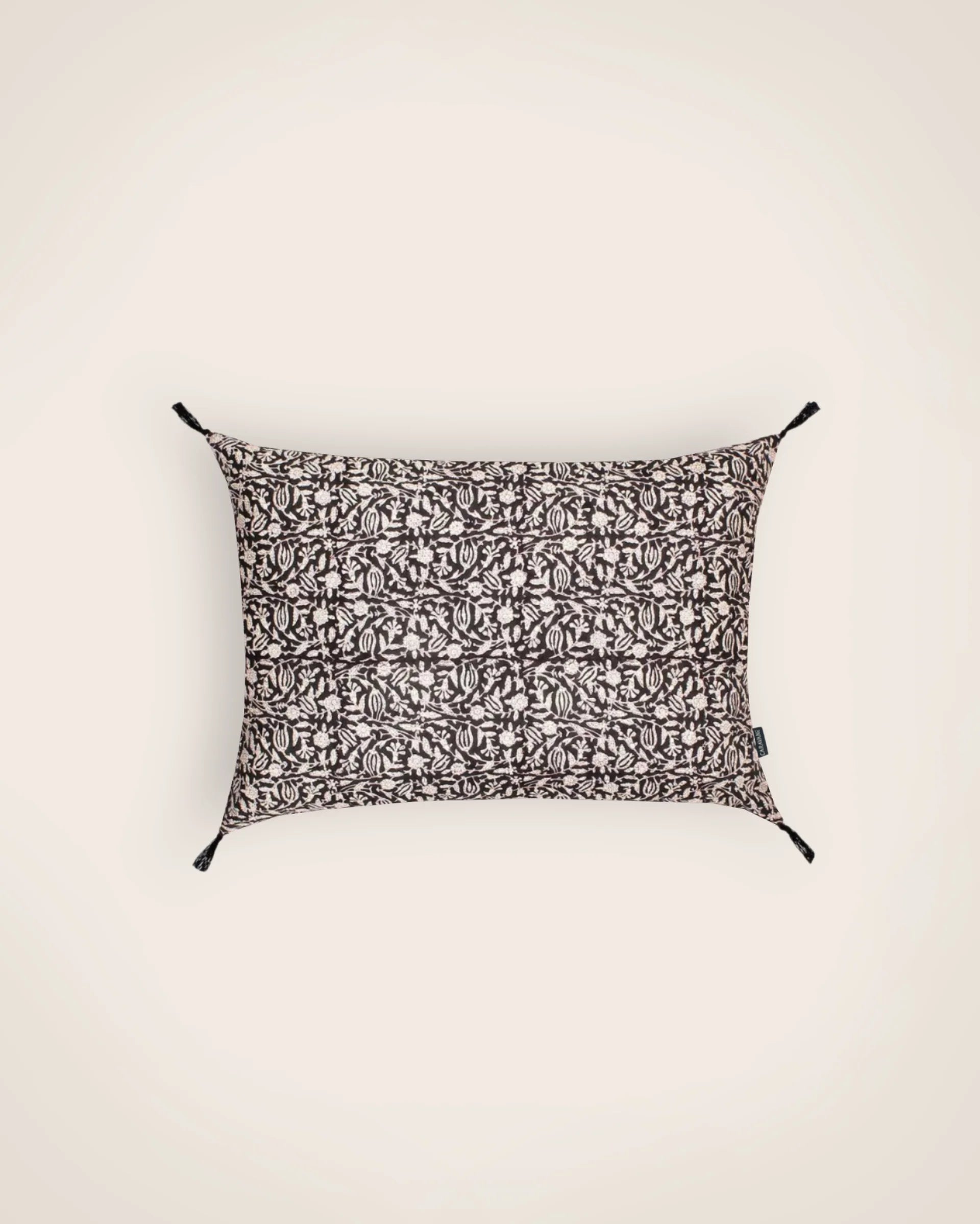 Coussin Tulipan en coton imprimé - 40 x 55cm / 50 x 70cm