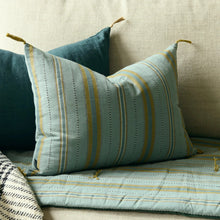 Coussin Noely en coton - 40cm x 55cm - 2 couleurs