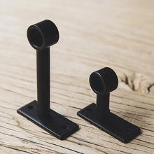 Support de tringle Ida – Acier noir