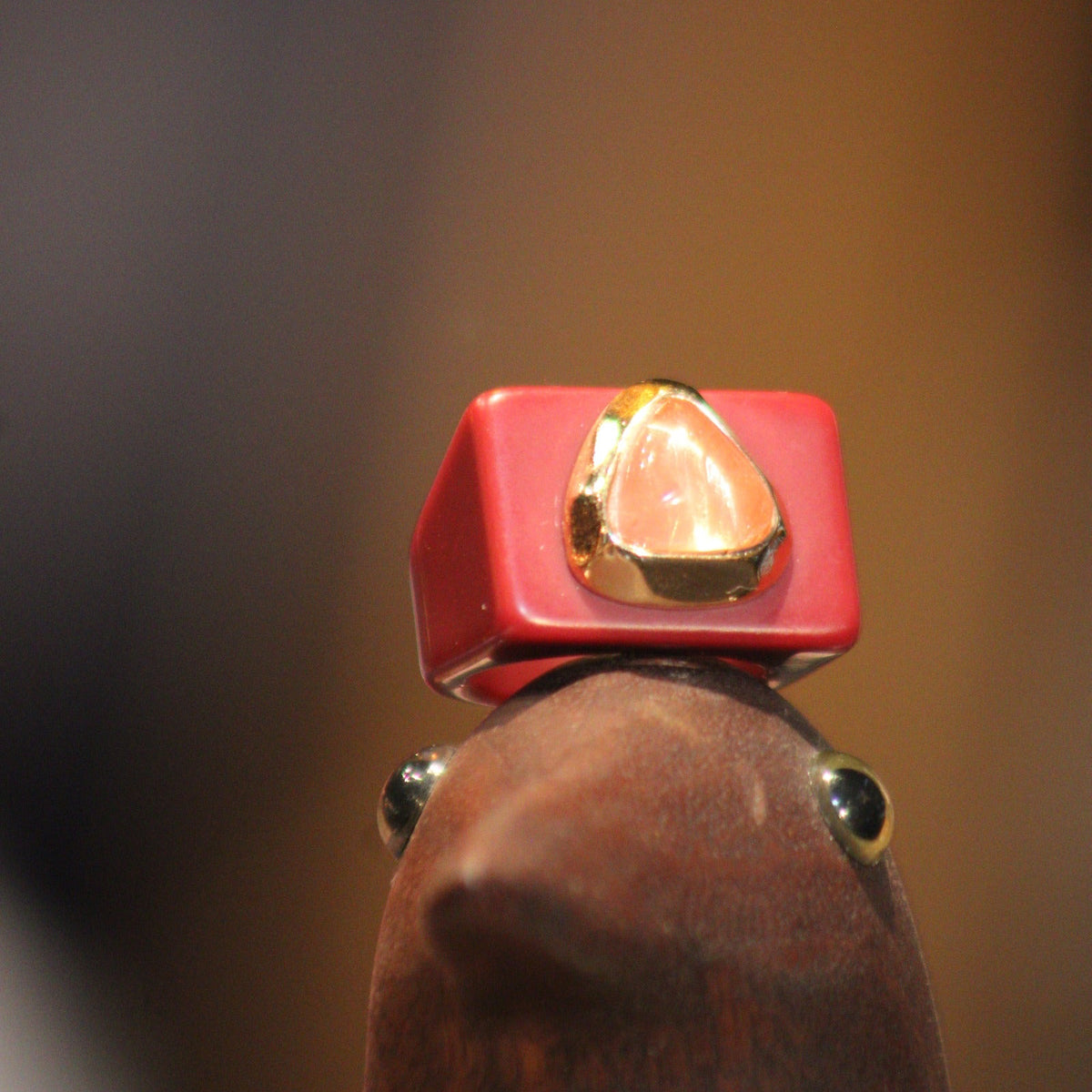 Bague Soul n°96 bordeaux - Taille 54