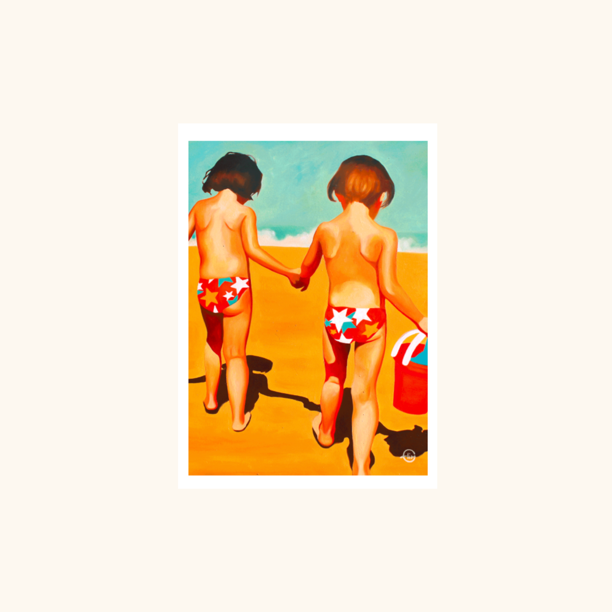 Affiche - Emilie Arnoux Jumelles - 30x40 cm
