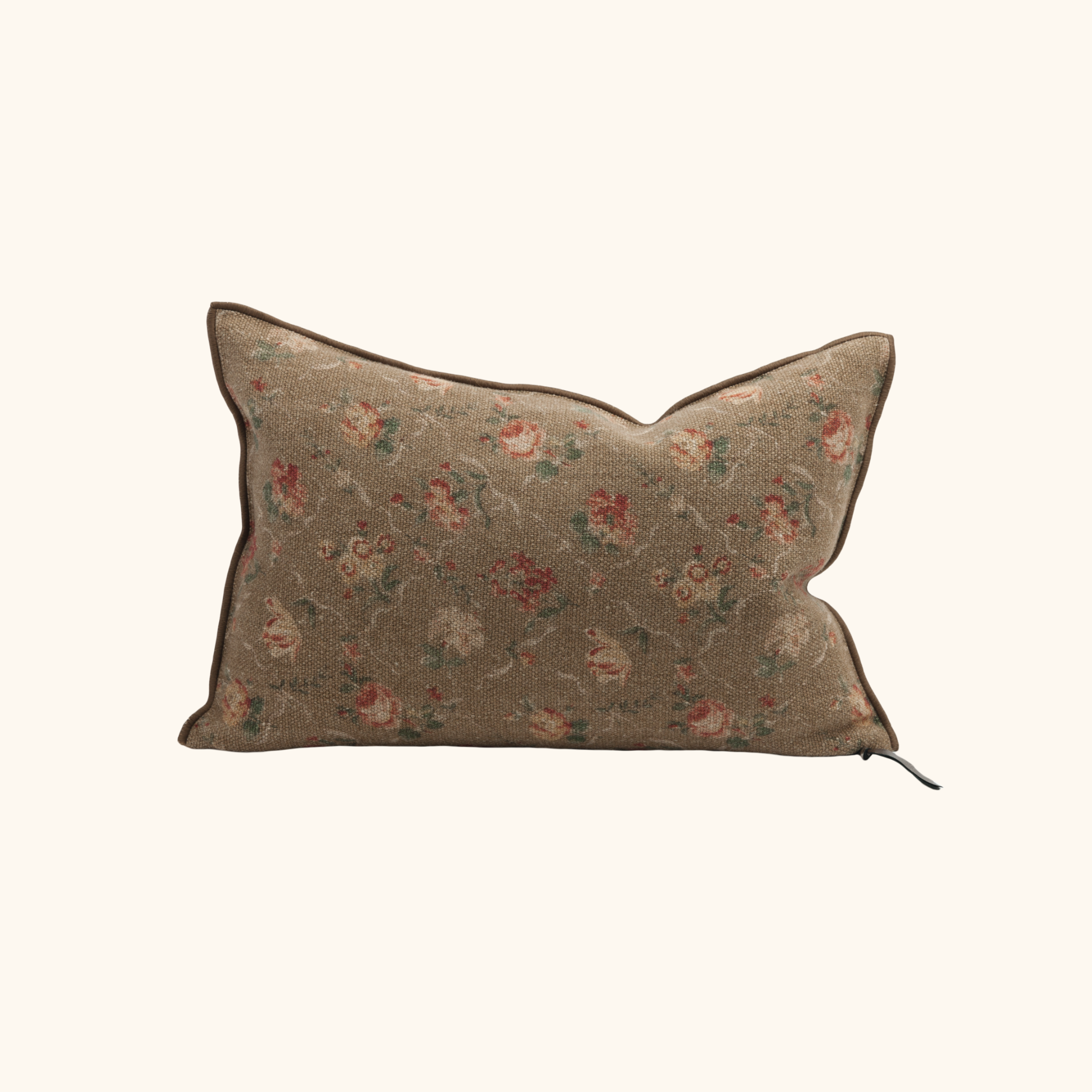 Coussin Vice Versa - Lin wabi-sabi - Jardin secret