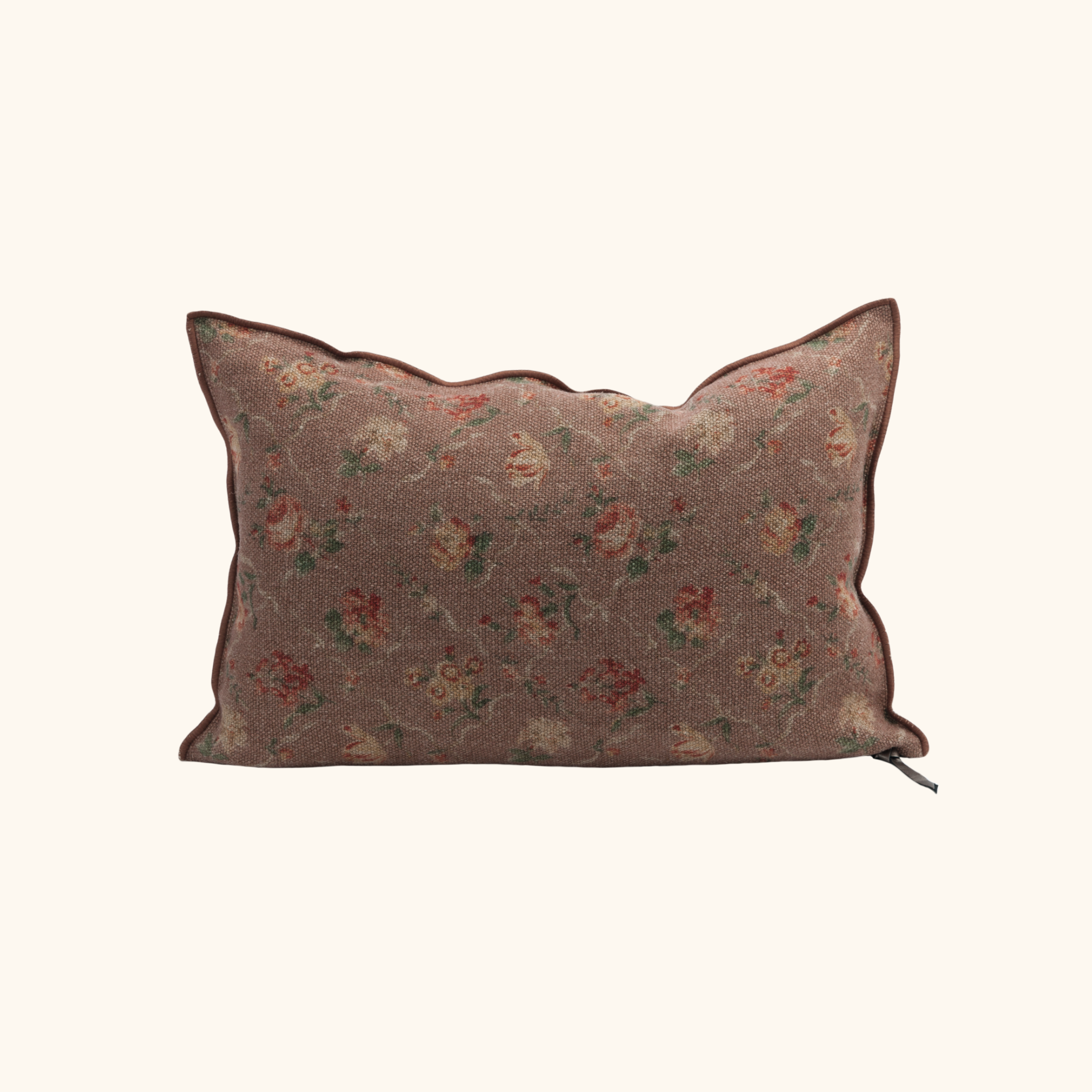 Coussin Vice Versa - Lin wabi-sabi - Jardin secret