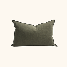 Coussin vice versa - Crépon de lin lavé