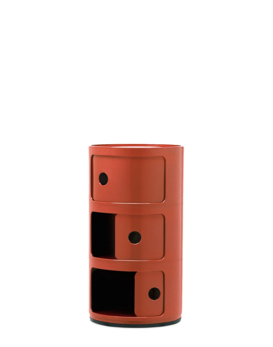 Chevet COMPONIBILI 3 - Rouge orange