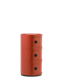 Chevet COMPONIBILI 3 - Rouge orange
