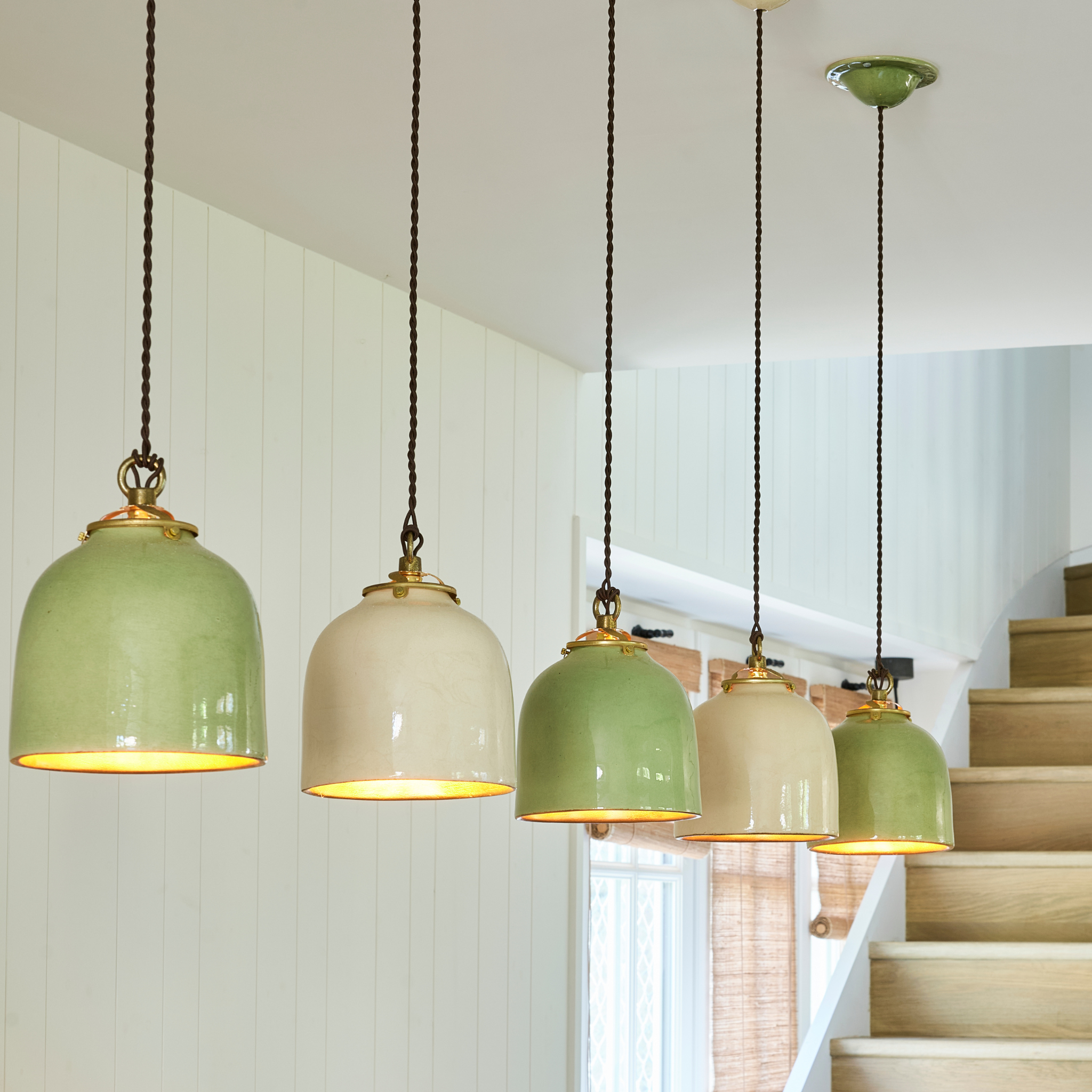 Suspension cloche - Ivoire