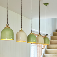 Suspension cloche - Vert tendre