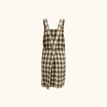 Tablier - Toile Vintage vichy - 100% lin