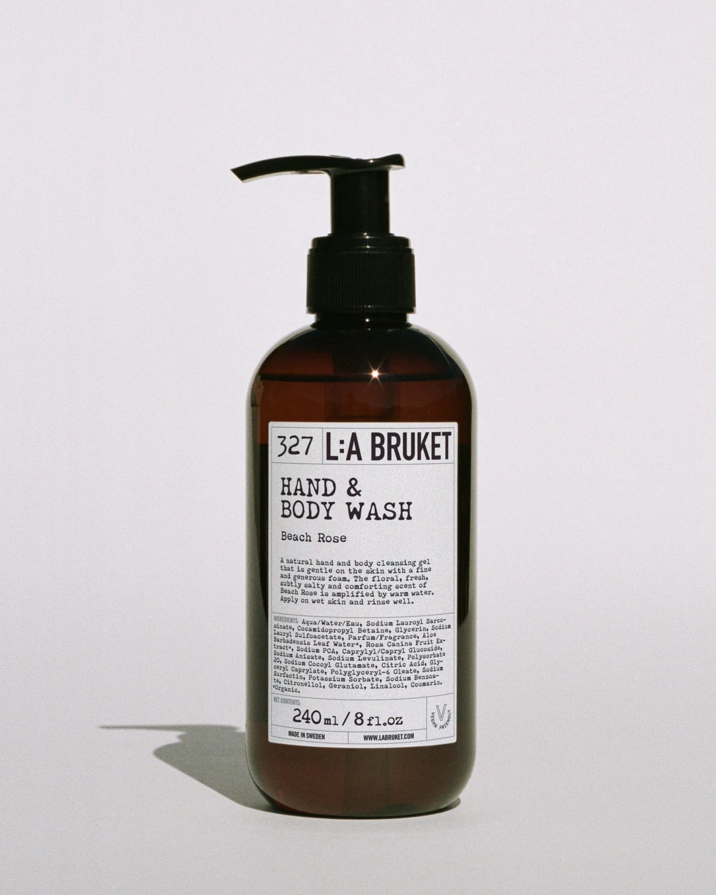 Gel lavant mains et corps - Beach rose 327
