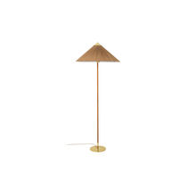 Lampadaire 9602 en laiton et bambou