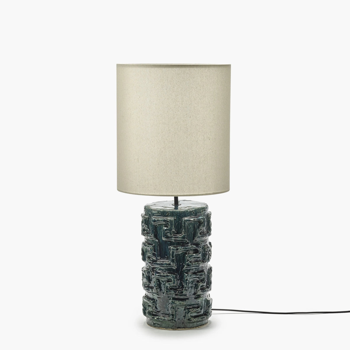 Lampe à poser – Look at Me 01 – Bela Silva – Bleu et vert