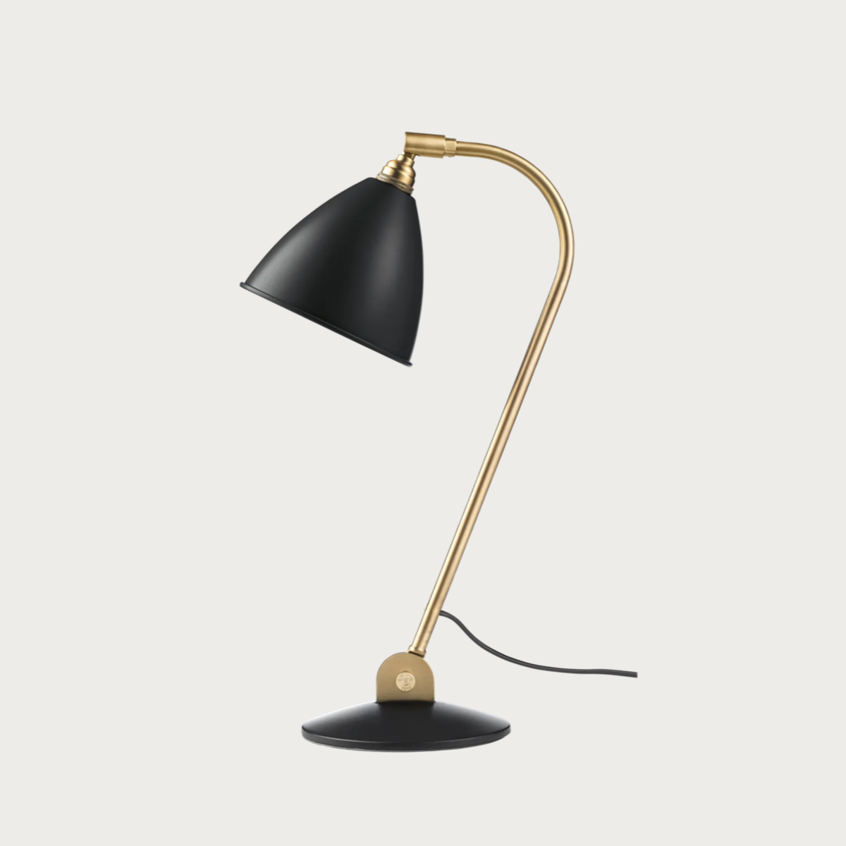 Lampe à poser Bestlite BL2 noire et laiton