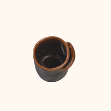 Tasse à expresso Out of lines - Marron noir