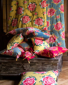 Coussin Liao en coton imprimé - 40 x 55cm / 50 x 70cm
