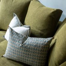 Housse de coussin Tullio en coton imprimé - 3 couleurs