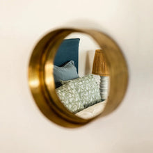 Miroir Pati en laiton martelé