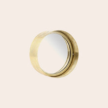 Miroir Pati en laiton martelé
