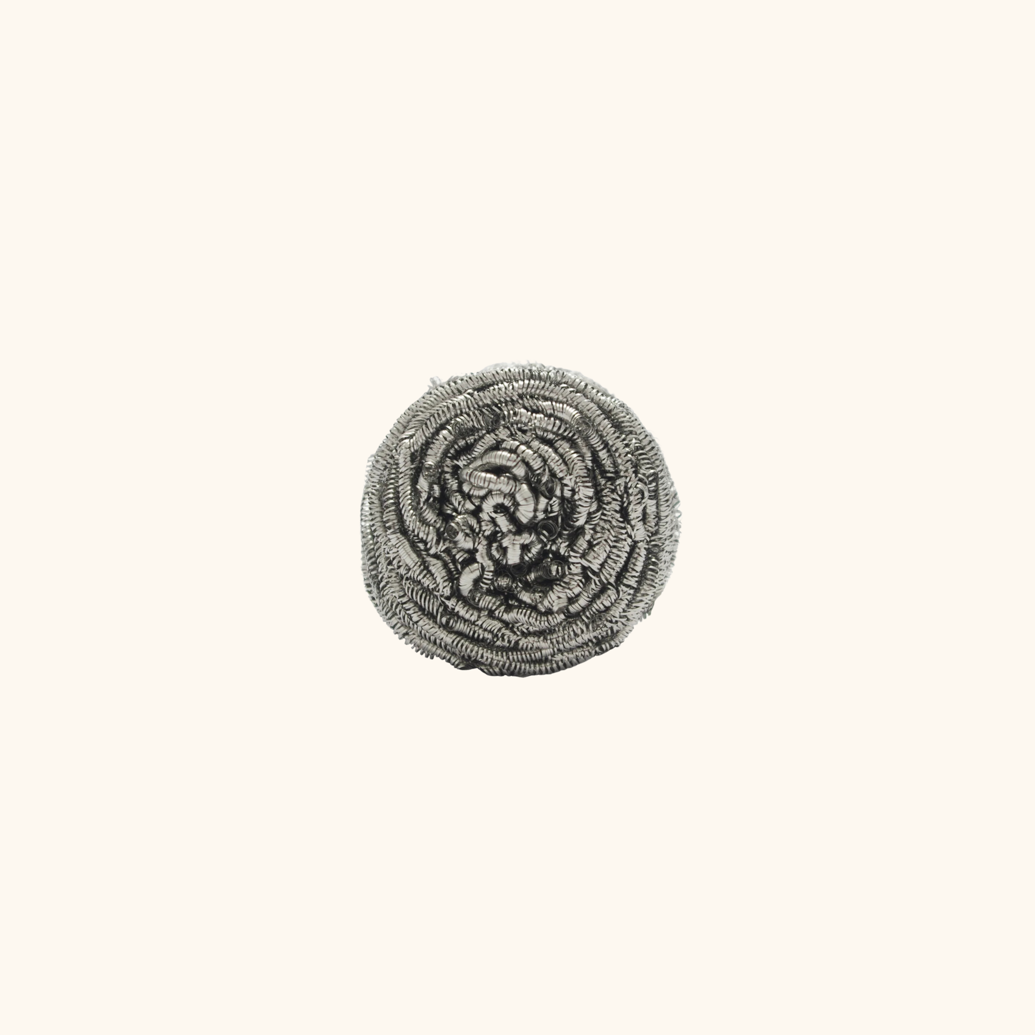Eponge boule grattoir en inox
