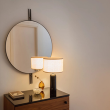 Miroir IOI noir - Ø80cm