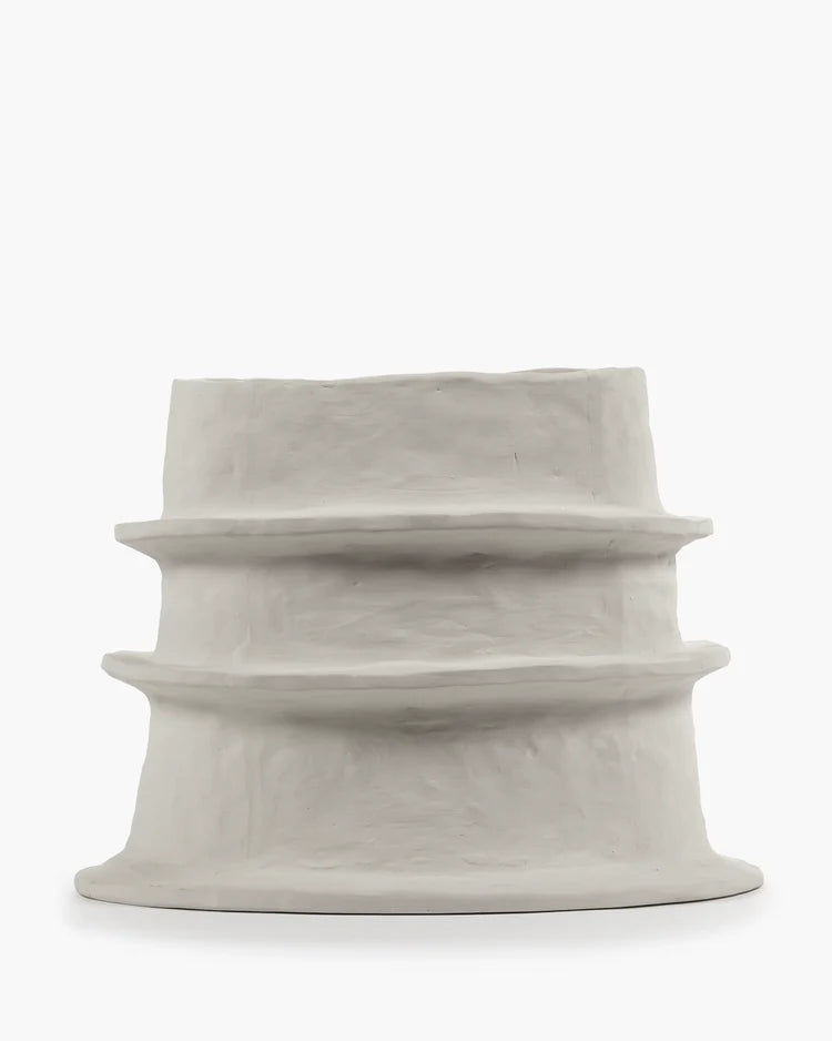 Vase ovale Molly - Beige