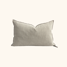 Coussin vice versa - Crépon de lin lavé