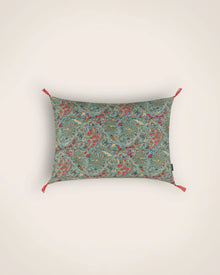 Coussin Papilio en coton imprimé