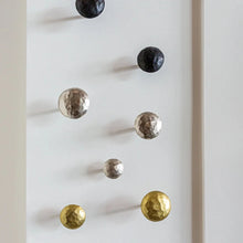 Set de 3 patères Naila en acier - Argent, or ou noir