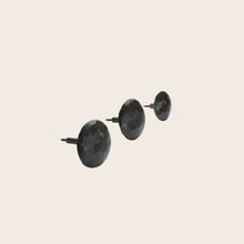 Set de 3 patères Naila en acier - Argent, or ou noir