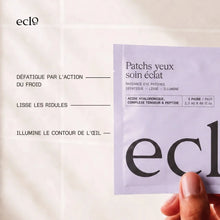 Patchs yeux soin éclat à l’acide hyaluronique