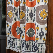 Plaid Haimi en laine - 140cm x 200cm - Multicolore