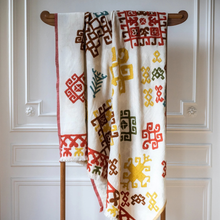 Plaid Miti - 140cm x 200cm - Laine mérinos - Multicolore