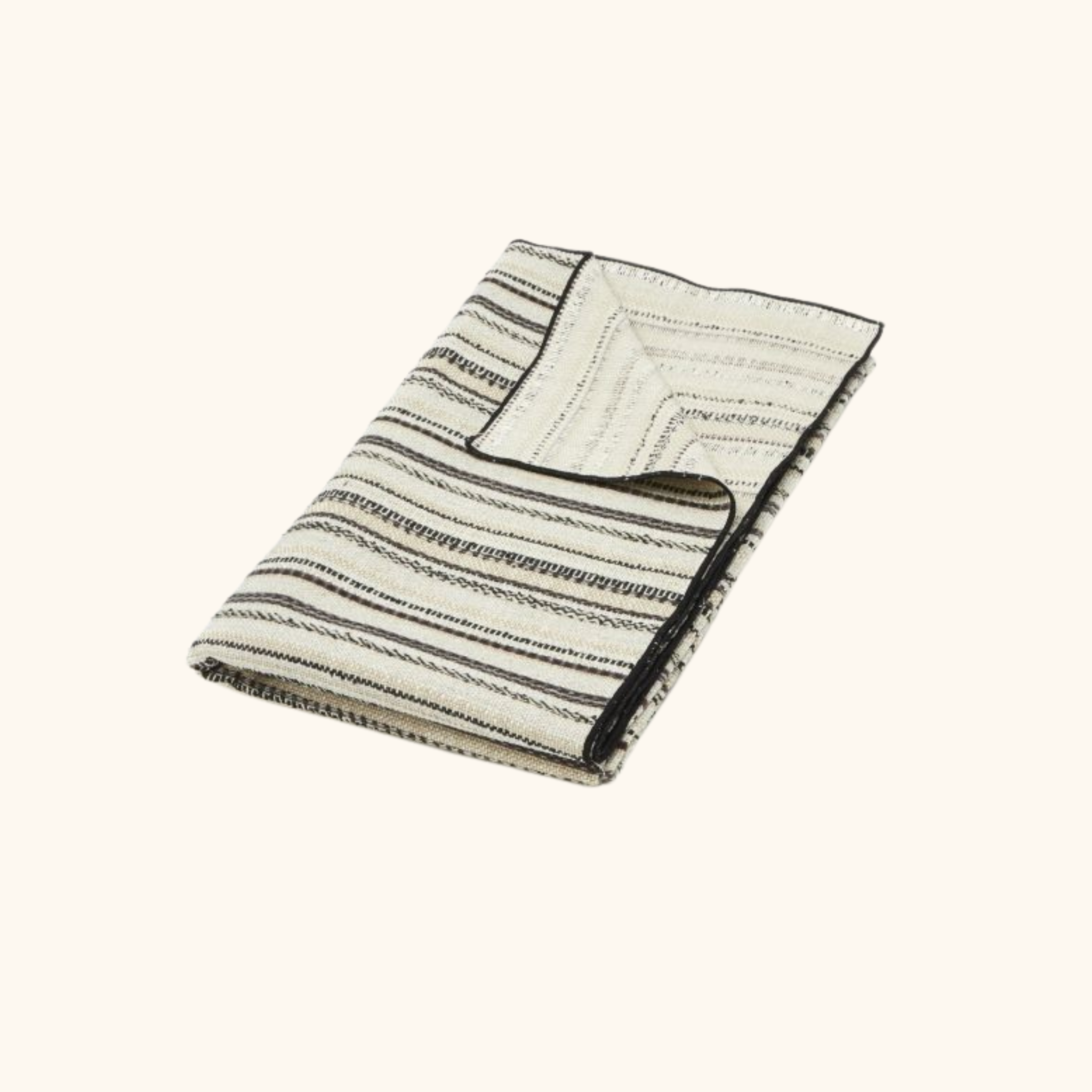 Plaid Toile Yeti - 135cm x 200cm - Blanc