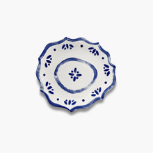 Plat de service 02 – Annebet Philips – Bleu et blanc