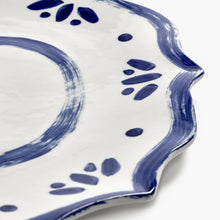 Plat de service 02 – Annebet Philips – Bleu et blanc