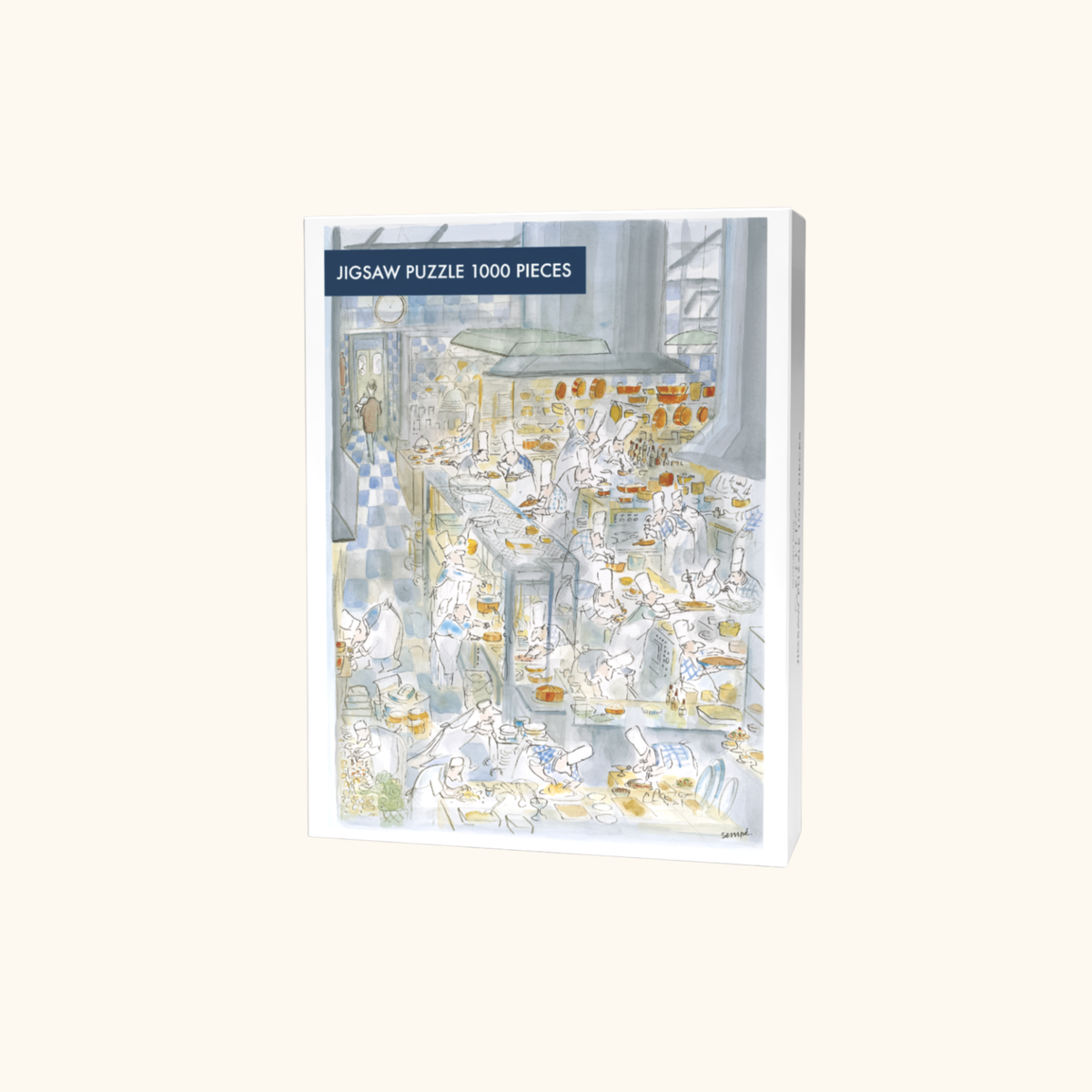 Puzzle SEMPE RESTAURANT,1000 pièces, 48cm x 68,5cm, 26SEMPRESTA