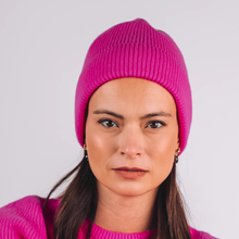 Bonnet unisex - 90% merinos et 10% cachemire - Grand Bé