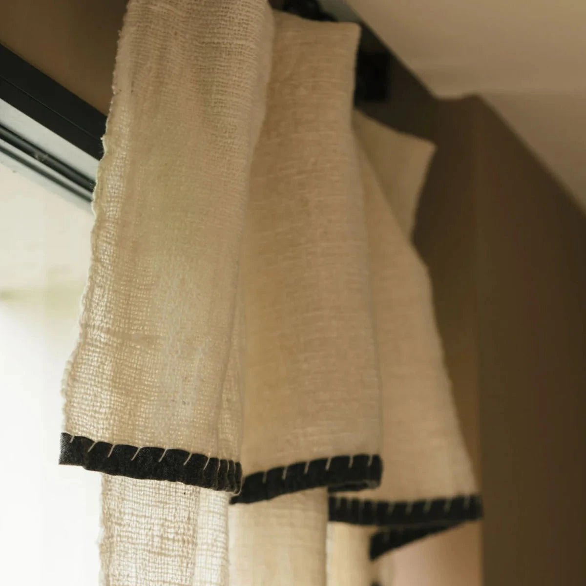 Rideau Khadi - 14cm x 300cm - 100% Coton