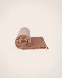 PB couleur Sofa cover VELOURS LAVE, 85cm x 185cm, AMANDE