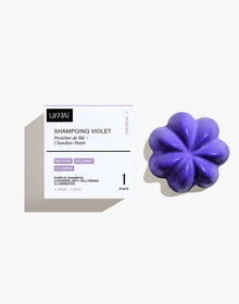 Shampoing solide violet