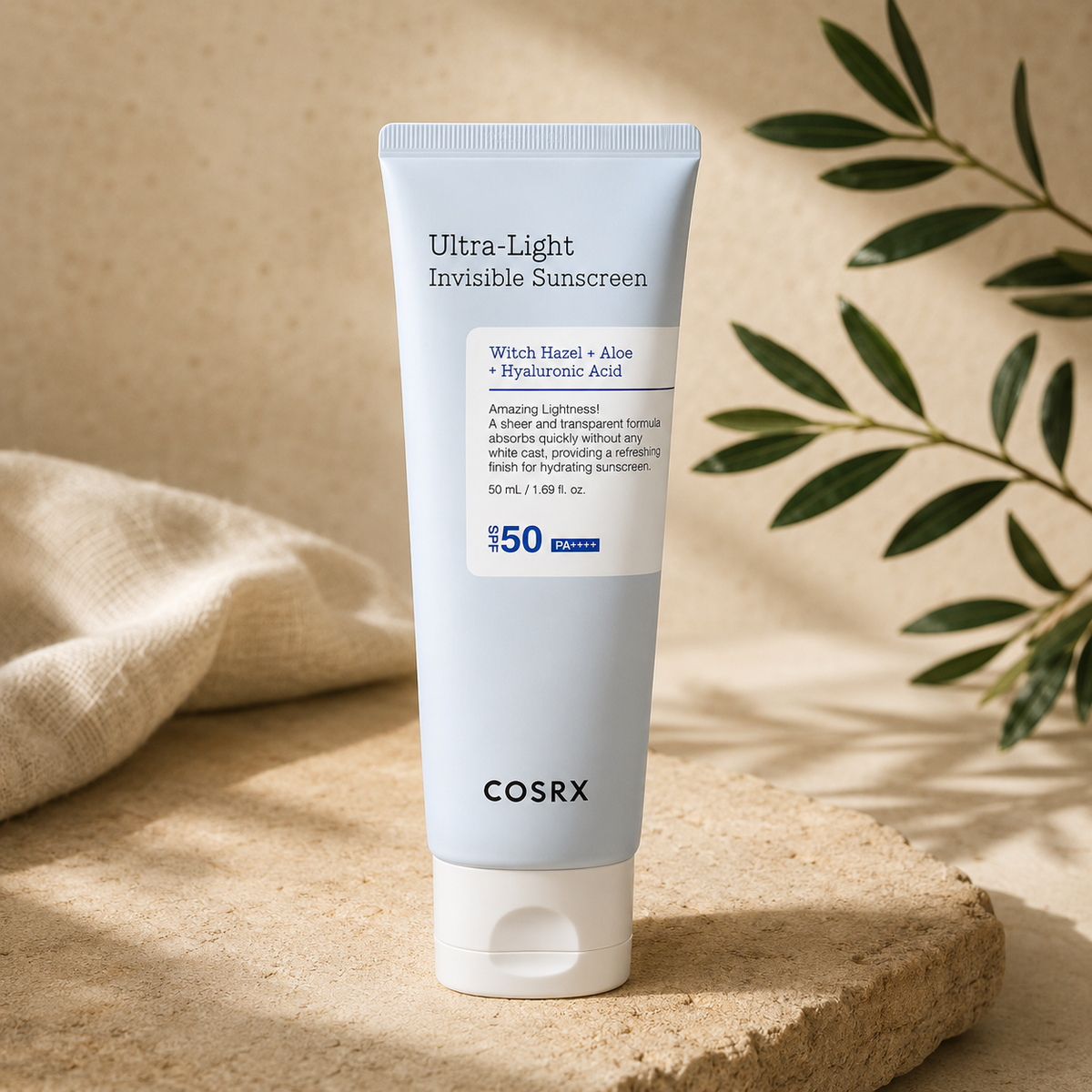 Solaire invisible ultra léger - SPF50 PA+++