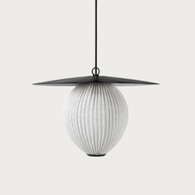 Suspension Satellite blanc crème - M
