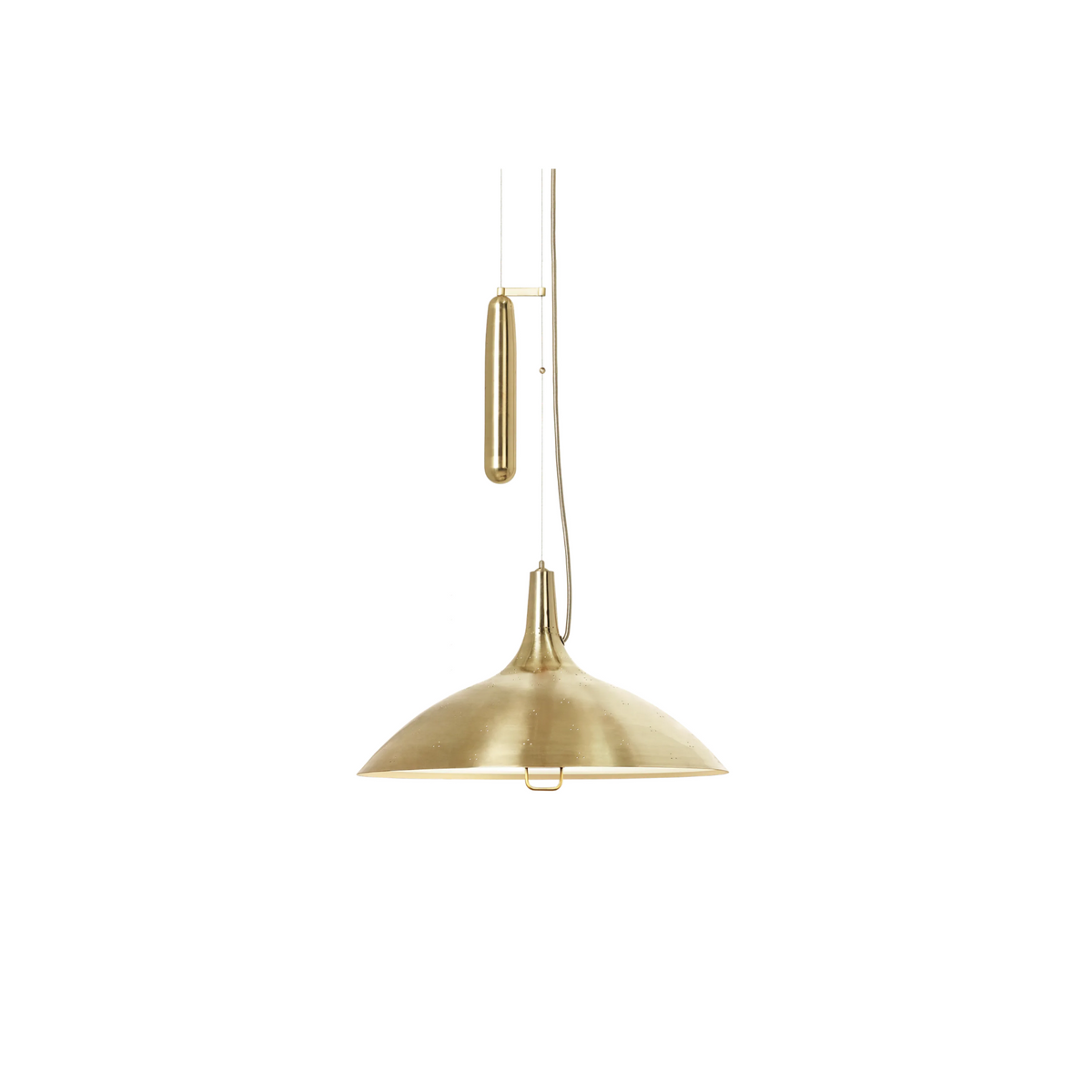 Suspension A1965 en laiton poli